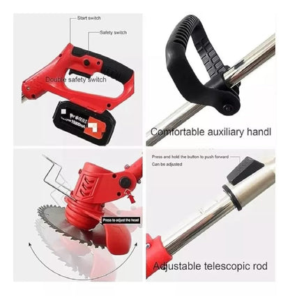 ¡Transforma tu jardín en minutos! 💥 Guadaña™ – con Batería Extra + Regalos