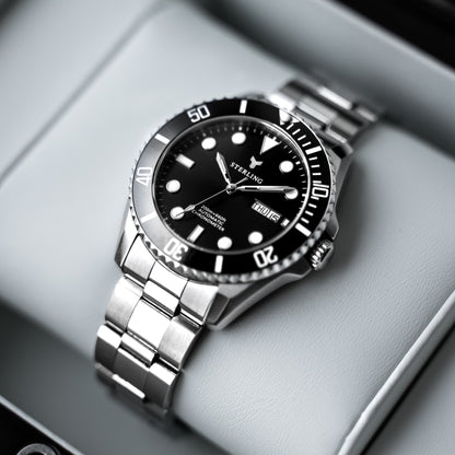 Ceas Elvețian Oruss Sterling Ascend Submarine – Negru Metalizat