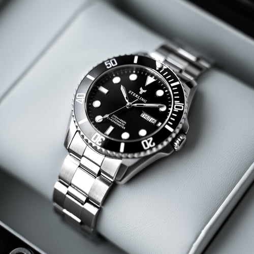 Ceas Elvețian Oruss Sterling Ascend Submarine – Negru Metalizat