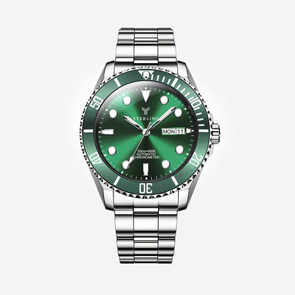 Ceas Elvețian Oruss Sterling Ascend Submarine – Verde Metalizat