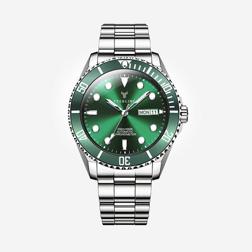 Ceas Elvețian Oruss Sterling Ascend Submarine – Verde Metalizat